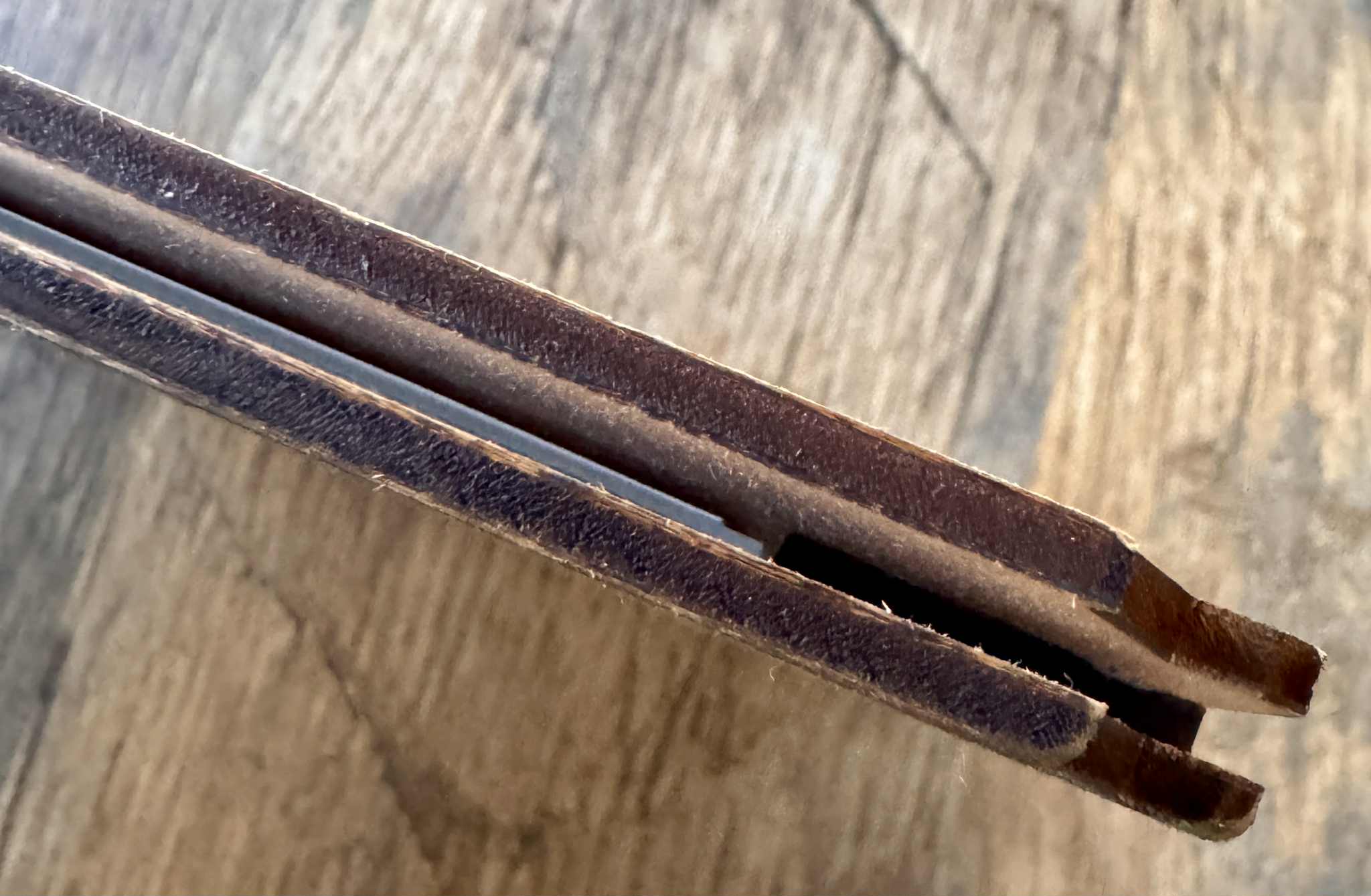 Cadre photo personnalisé- Effet planches bois